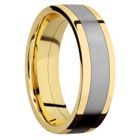 10K Yellow Gold + Polish Finish
