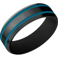 Zirconium + Anglesatin , Bead Finish + Black