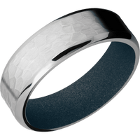 Titanium + Hammer , Polish Finish + Blue Titanium