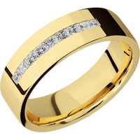 10K Yellow Gold + Polish Finish
