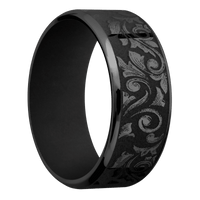 Zirconium + Polish , Polish Finish + Black
