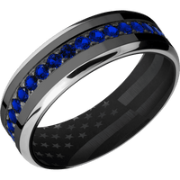Zirconium + Polish , Polish Finish + Black