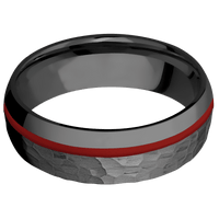 Zirconium + Hammer , Polish Finish