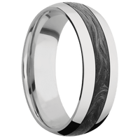 14K White Gold + Polish Finish