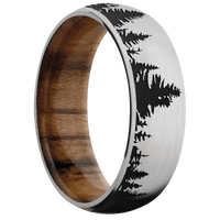 Platinum + Satin Finish + Teak