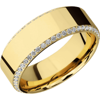 10K Yellow Gold + Polish , Polish Finish