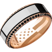 14K Rose Gold + Polish , Polish Finish