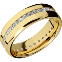 18K Yellow Gold + Polish , Polish Finish