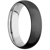 Zirconium + Bead Finish + Palladium Silver