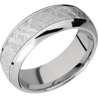 14K White Gold + Polish , Polish Finish