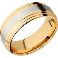 18K Yellow Gold + Polish , Polish Finish