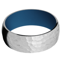 Titanium + Hammer Finish + Ridgeway Blue