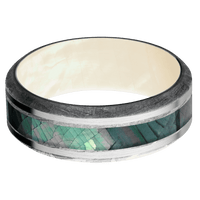 Meteorite + None Finish + Freshwater Mother of Pearl