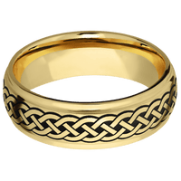 10K Yellow Gold + Anglesatin , Polish Finish