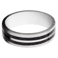 Marble + Bead Finish + White