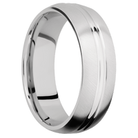 Palladium Silver + Polish , Anglesatin Finish