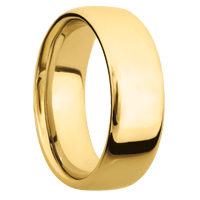 18K Yellow Gold + Polish Finish