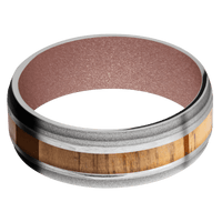 Cobalt Chrome + Treebarkh , Sand Finish + Rose Gold