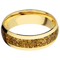 10K Yellow Gold + Polish Finish