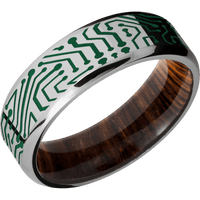 Titanium + Polish , Polish Finish + Cocobolo