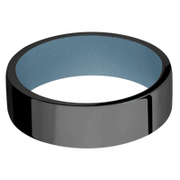Zirconium + Polish Finish + Polar Blue