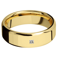10K Yellow Gold + Polish , Polish Finish