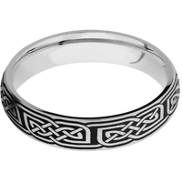 18K White Gold + Satin Finish