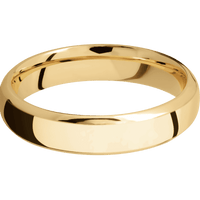 10K Yellow Gold + Polish , Polish Finish