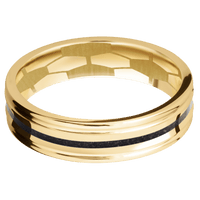 10K Yellow Gold + Polish , Polish Finish