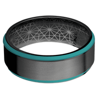Zirconium + Bead , Satin Finish