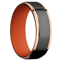 Zirconium + Machine , Polish Finish + Hunter Orange
