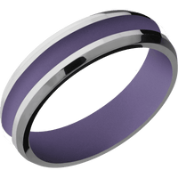 Titanium + Polish , Polish Finish + Bright Purple