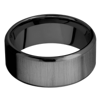 Zirconium + Crosssatinblack , Polish Finish