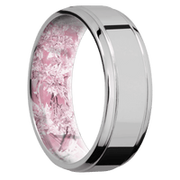 Titanium + Polish , Polish Finish + King's Pink