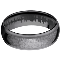Tantalum + Distressed , Satin Finish + Zirconium