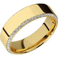 10K Yellow Gold + Polish , Polish Finish