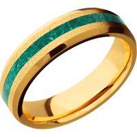 22K Yellow Gold + Anglestone , Polish Finish
