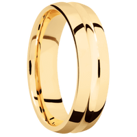 10K Yellow Gold + Polish , Polish Finish
