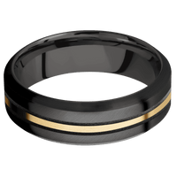 Zirconium + Anglesatin , Satin Finish + Tantalum Noir