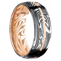 Kinetic + Acid Finish + 14K Rose Gold