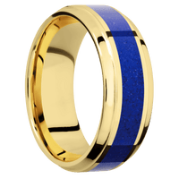 10K Yellow Gold + Polish , Polish Finish