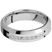 14K White Gold + Polish , Polish Finish