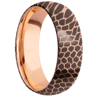 Superconductor Noir + Polish Finish + 14K Rose Gold