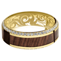 10K Yellow Gold + Polish , Polish Finish
