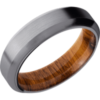 Tantalum + Satin , Satin Finish + Desert Iron Wood