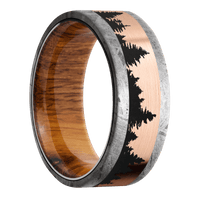 Meteorite + None Finish + Desert Iron Wood