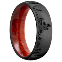 Zirconium + Satin Finish + Padauk