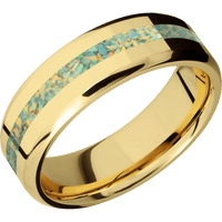 18K Yellow Gold + Polish , Polish Finish