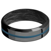 Zirconium + Polish , Polish Finish + Forged Carbon Fiber