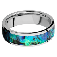 14K White Gold + Polish Finish